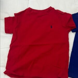 3 different Polo by Ralph Lauren Red , blue and yellowKids T-Shirt